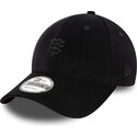 gorra-curva-negra-ajustable-con-logo-negro-9forty-baby-cord-de-stade-toulousain-top-14-de-new-era
