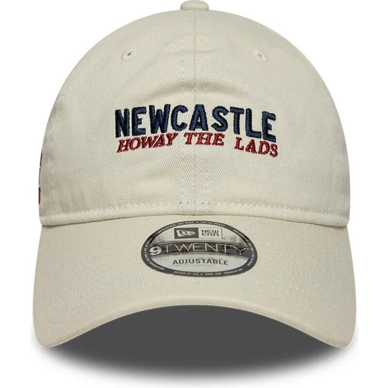 gorra-curva-beige-ajustable-9twenty-wordmark-howay-the-lads-de-newcastle-united-football-club-premier-league-de-new-era