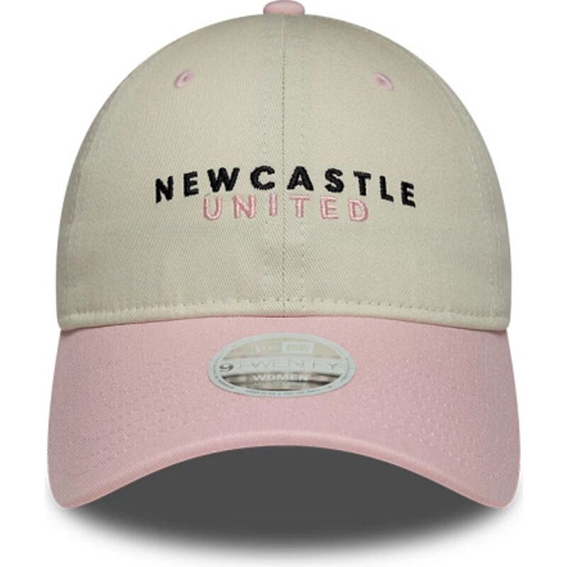 new-era-curved-brim-women-9twenty-newcastle-united-football-club-premier-league-beige-and-pink-adjustable-cap new-era-curved-brim-women-9twenty-newcastle-united-football-club-premier-league-beige-and-pink-adjustable-cap