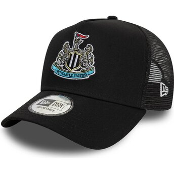 New Era E Frame Core Newcastle United Football Club Premier League Black Trucker Hat