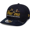 gorra-curva-azul-marino-ajustable-9fifty-retro-crown-suede-de-new-era