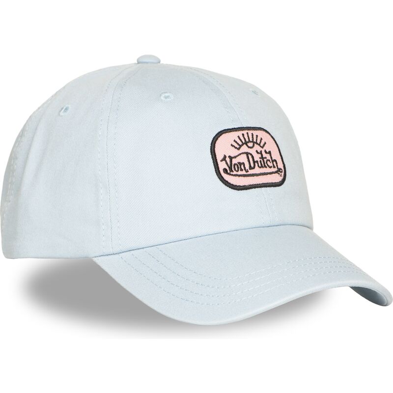 gorra-curva-azul-claro-ajustable-log11-de-von-dutch gorra-curva-azul-claro-ajustable-log11-de-von-dutch