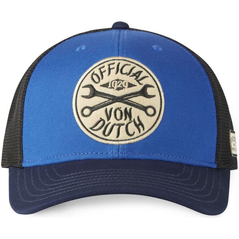 von-dutch-sem11-blue-and-black-trucker-hat