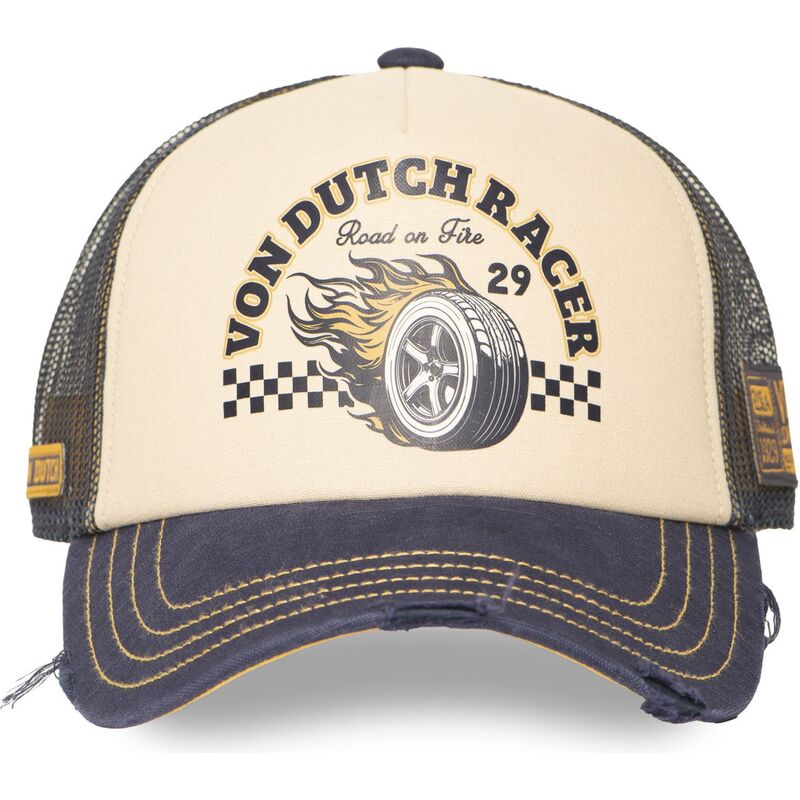 gorra-trucker-beige-y-azul-marino-crew32-de-von-dutch