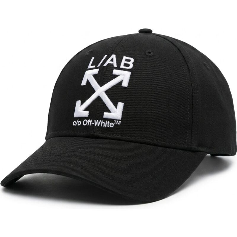 l-ab-c-o-off-white-curved-brim-white-logo-clamp-arrows-twill-black-adjustable-cap