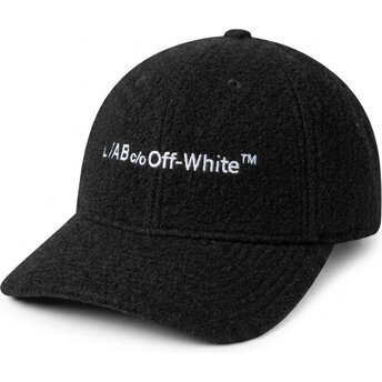 Gorra curva negra ajustable Embroidered Sherpa de L/AB c/o Off-White™