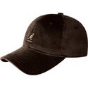 gorra-curva-marron-ajustable-cord-baseball-de-kangol
