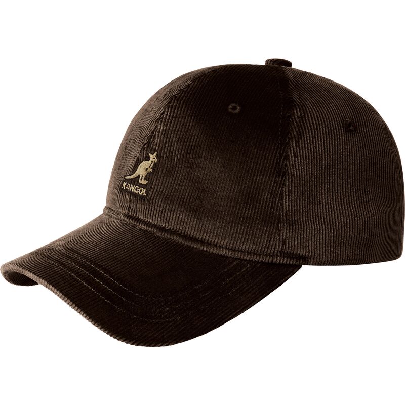 gorra-curva-marron-ajustable-cord-baseball-de-kangol