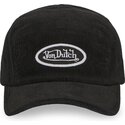 gorra-5-panel-curva-negra-y-blanca-ajustable-c5p-vel05-de-von-dutch