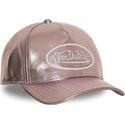 von-dutch-curved-brim-shinr-pink-adjustable-cap