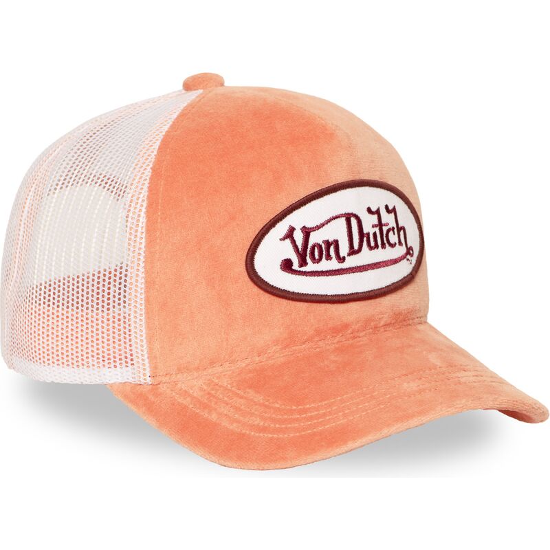 von-dutch-kylie-pe-orange-and-white-trucker-hat