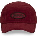 gorra-5-panel-curva-roja-ajustable-c5p-vel04-de-von-dutch