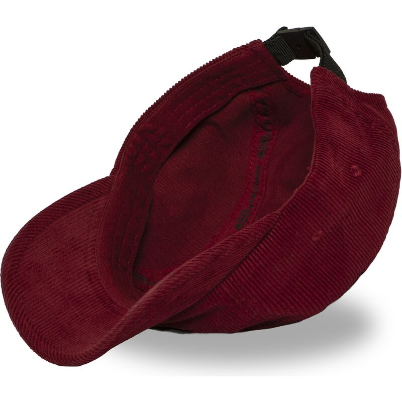 gorra-5-panel-curva-roja-ajustable-c5p-vel04-de-von-dutch gorra-5-panel-curva-roja-ajustable-c5p-vel04-de-von-dutch