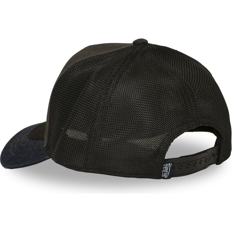 von-dutch-shield06-grey-and-black-trucker-hat von-dutch-shield06-grey-and-black-trucker-hat