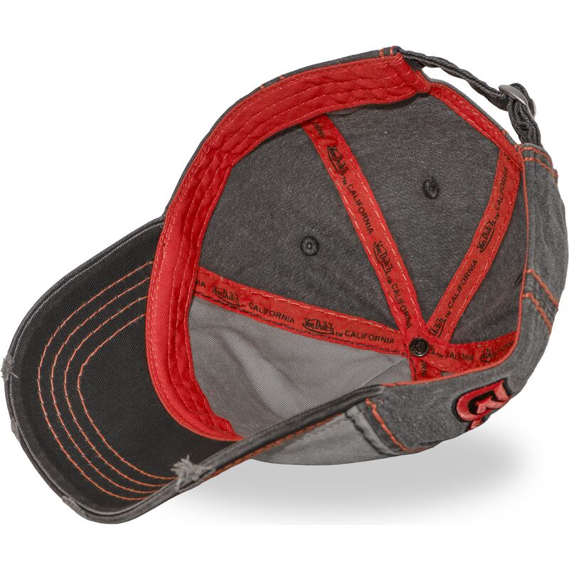 gorra-curva-gris-ajustable-retro16-de-von-dutch