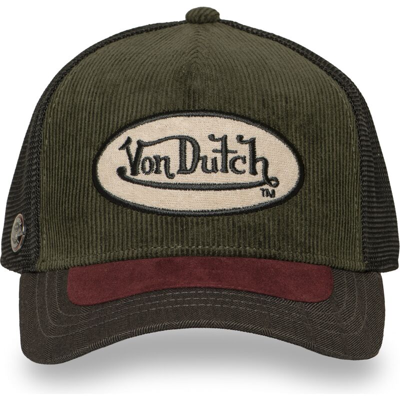 von-dutch-shield07-green-and-red-trucker-hat von-dutch-shield07-green-and-red-trucker-hat