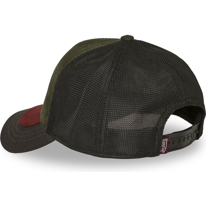 von-dutch-shield07-green-and-red-trucker-hat von-dutch-shield07-green-and-red-trucker-hat