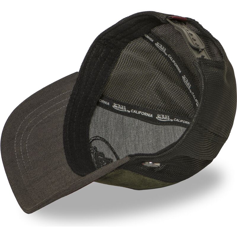 von-dutch-shield07-green-and-red-trucker-hat von-dutch-shield07-green-and-red-trucker-hat