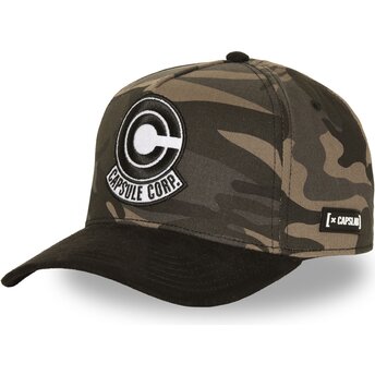 Gorra curva camuflaje snapback Capsule Corporation CL/DB8/1/CTA/CAP Dragon Ball de Capslab