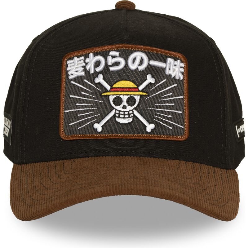 gorra-trucker-marron-straw-hat-pirates-op8-mug-one-piece-de-capslab gorra-trucker-marron-straw-hat-pirates-op8-mug-one-piece-de-capslab