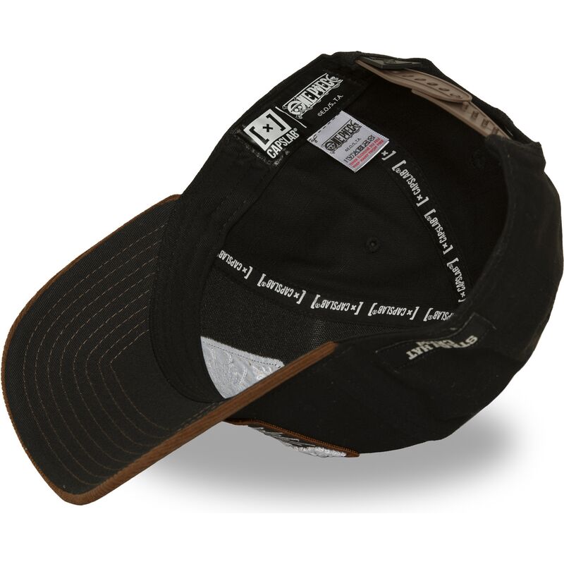 gorra-trucker-marron-straw-hat-pirates-op8-mug-one-piece-de-capslab gorra-trucker-marron-straw-hat-pirates-op8-mug-one-piece-de-capslab
