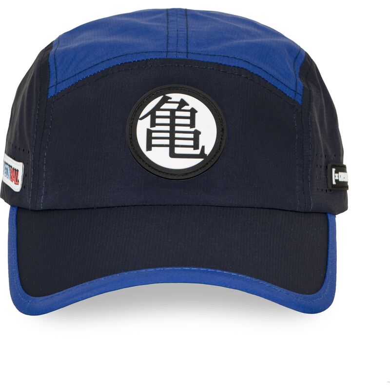 gorra-curva-azul-snapback-kame-db-gokb-dragon-ball-de-capslab gorra-curva-azul-snapback-kame-db-gokb-dragon-ball-de-capslab