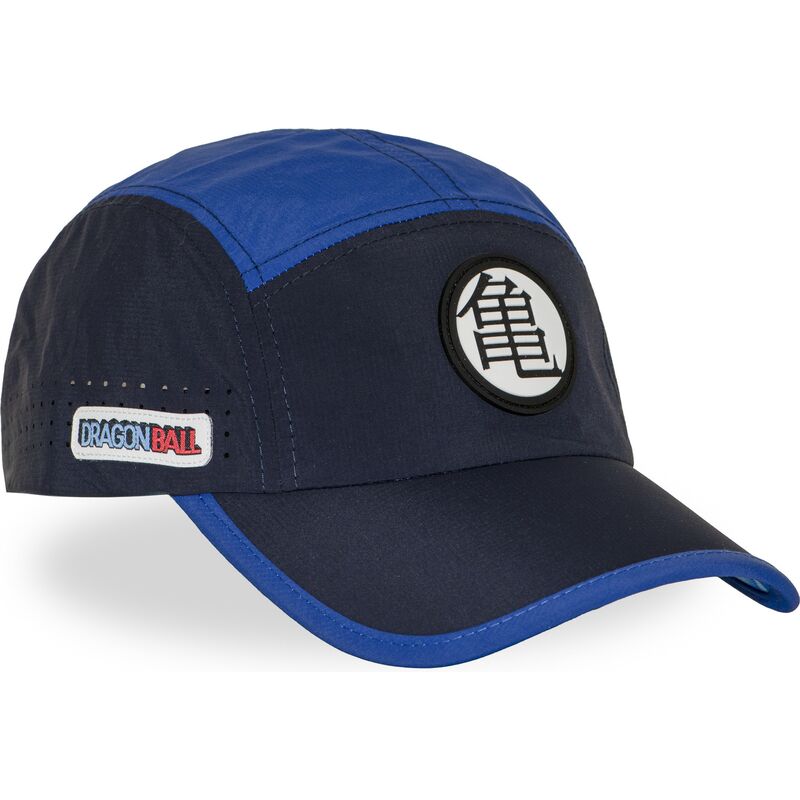 gorra-curva-azul-snapback-kame-db-gokb-dragon-ball-de-capslab gorra-curva-azul-snapback-kame-db-gokb-dragon-ball-de-capslab