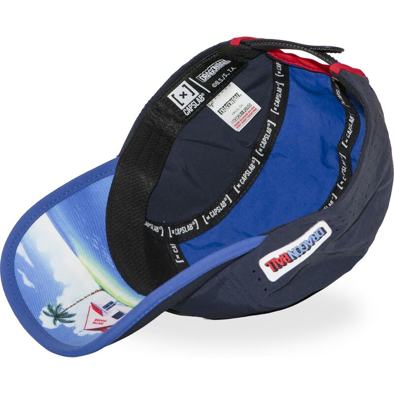 gorra-curva-azul-snapback-kame-db-gokb-dragon-ball-de-capslab gorra-curva-azul-snapback-kame-db-gokb-dragon-ball-de-capslab