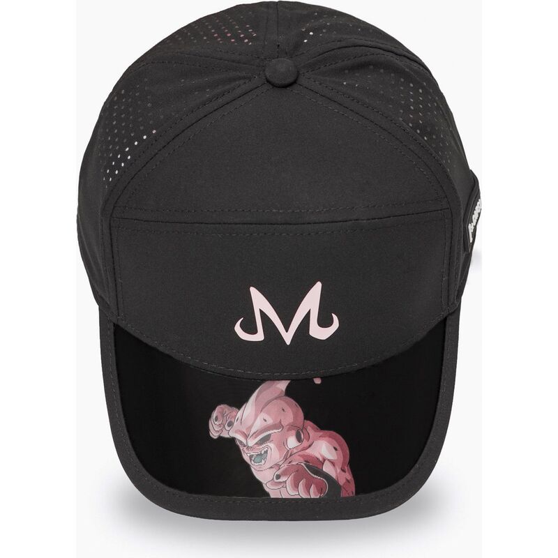 gorra-curva-negra-ajustable-kid-buu-dbz10-bu2-dragon-ball-de-capslab