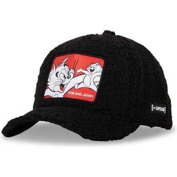 Gorra curva negra snapback Tom y Jerry TAJ5 TJ2 Looney...