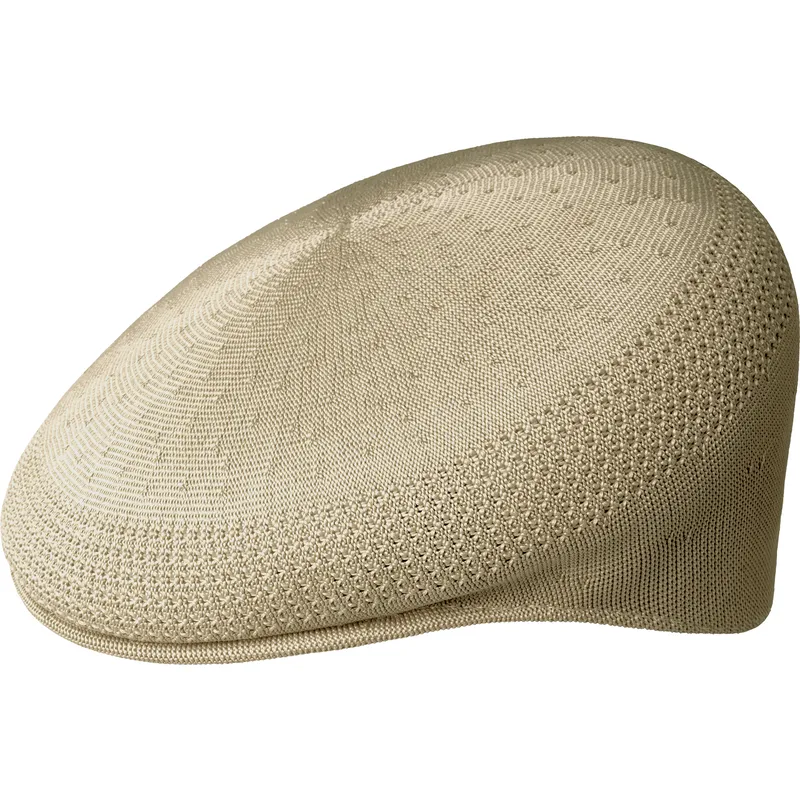 kangol-tropic-504-ventair-beige-flat-cap