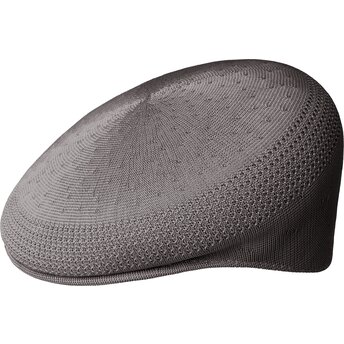 Kangol Tropic 504 Ventair Charcoal Dark Grey Flat Cap