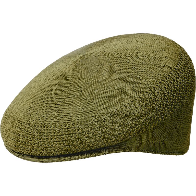 kangol-tropic-504-ventair-green-flat-cap