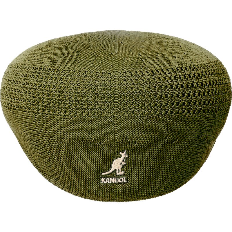 kangol-tropic-504-ventair-green-flat-cap