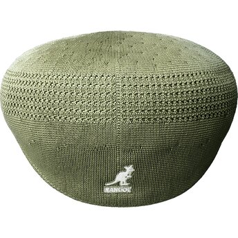 Kangol Tropic 504 Ventair Oil Green Flat Cap