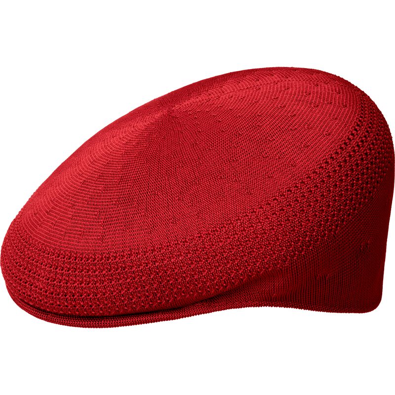 kangol-tropic-504-ventair-scarlet-red-flat-cap