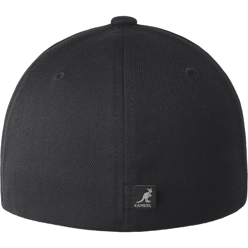 gorra-curva-negra-ajustada-wool-flexfit-baseball-beluga-black-de-kangol gorra-curva-negra-ajustada-wool-flexfit-baseball-beluga-black-de-kangol