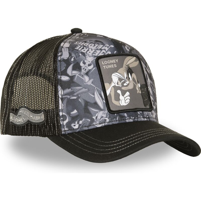gorra-trucker-negra-bugs-bunny-y-pato-lucas-loo14-duo-looney-tunes-de-capslab