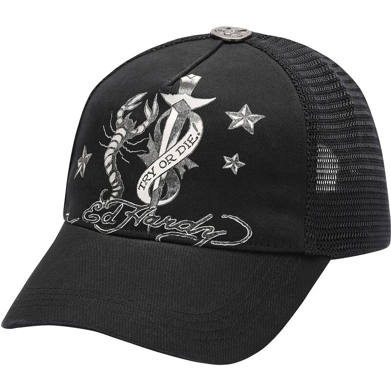 ed-hardy-dagger-scorpion-black-trucker-hat