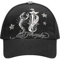 gorra-trucker-negra-dagger-scorpion-de-ed-hardy