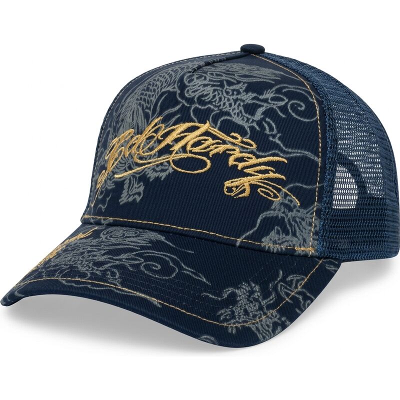gorra-trucker-azul-marino-outline-dragons-de-ed-hardy gorra-trucker-azul-marino-outline-dragons-de-ed-hardy