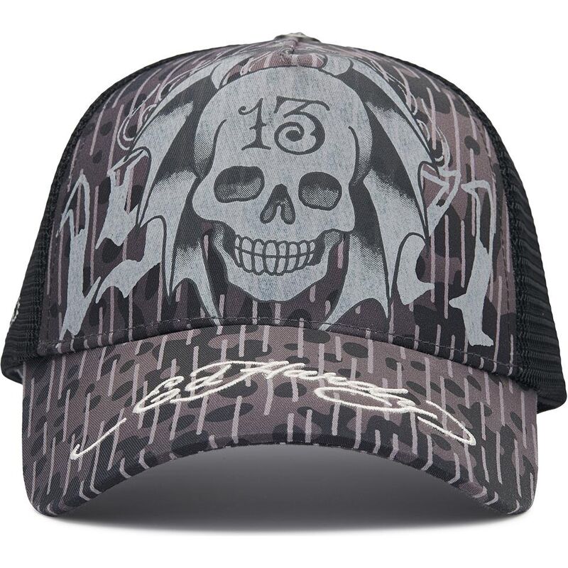 gorra-trucker-negra-13-skull-de-ed-hardy