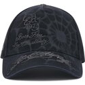 gorra-curva-negra-snapback-spiderweb-de-ed-hardy