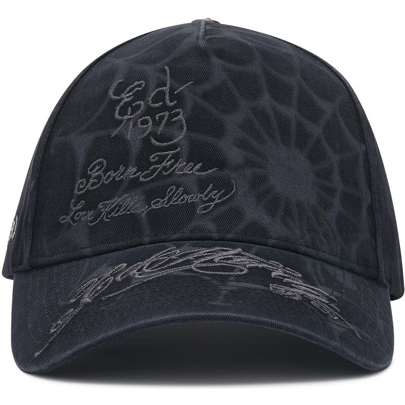 ed-hardy-curved-brim-spiderweb-black-snapback-cap ed-hardy-curved-brim-spiderweb-black-snapback-cap