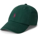 gorra-curva-verde-oscuro-ajustable-con-logo-granate-cotton-chino-classic-sport-de-polo-ralph-lauren