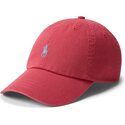 gorra-curva-roja-ajustable-con-logo-gris-cotton-chino-classic-sport-de-polo-ralph-lauren