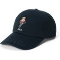 gorra-curva-negra-ajustable-woven-polo-bear-de-polo-ralph-lauren