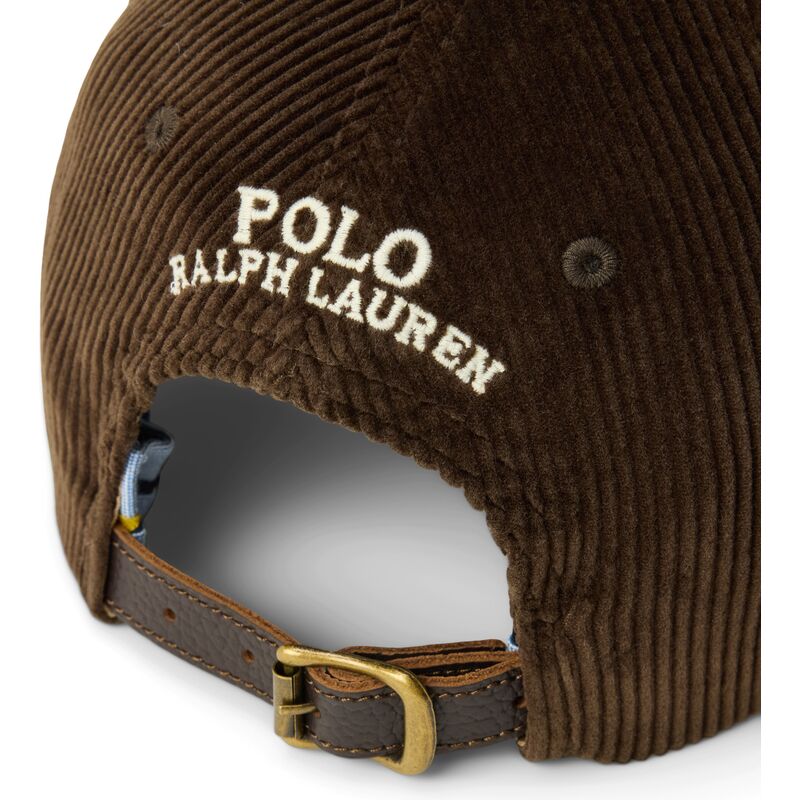 gorra-curva-marron-ajustable-corduroy-de-polo-ralph-lauren gorra-curva-marron-ajustable-corduroy-de-polo-ralph-lauren