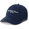 polo-ralph-lauren-curved-brim-woven-script-navy-blue-adjustable-cap