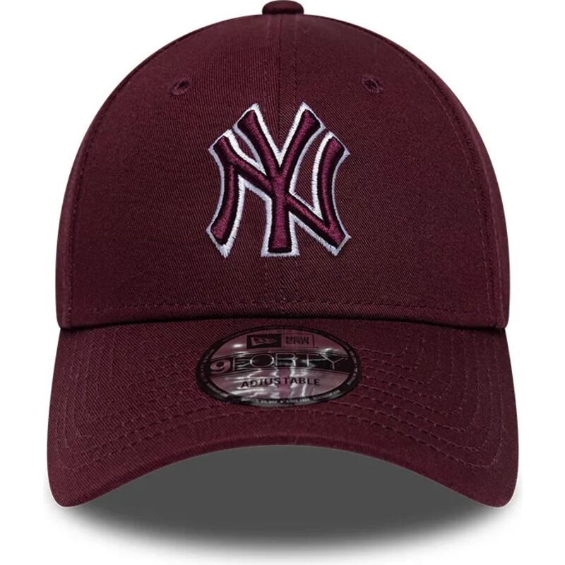 gorra-curva-granate-roja-ajustable-con-logo-granate-9forty-team-outline-de-new-york-yankees-mlb-de-new-era